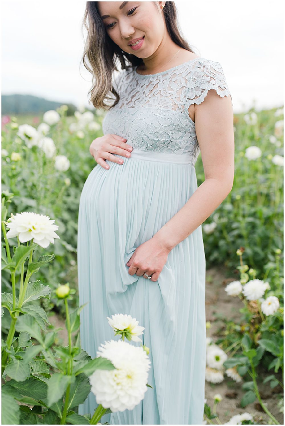 Naomi Maternity Nursing Dress Watercolour Meadow - Maternity